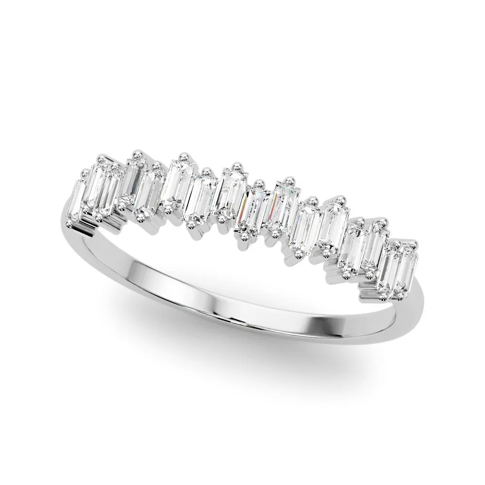 0.50 ct. Baguette Diamond Wedding Ring