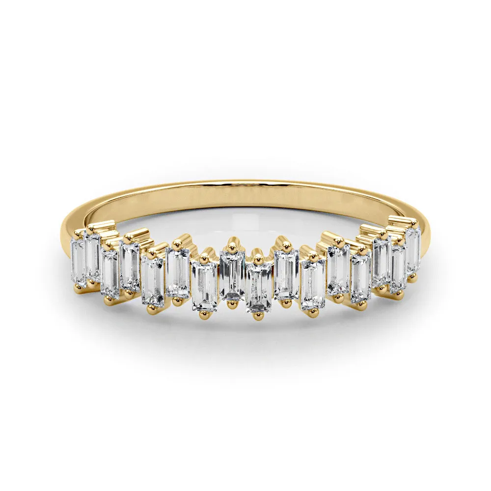 0.50 ct. Baguette Diamond Wedding Ring