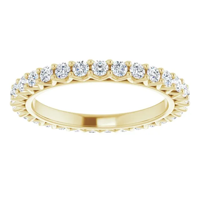 0.93 ct. Shared Prong Round Diamond Eternity Band