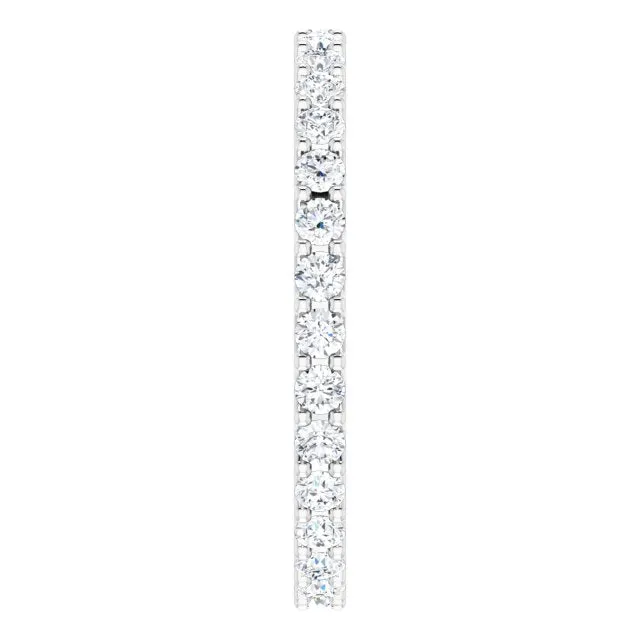 0.93 ct. Shared Prong Round Diamond Eternity Band