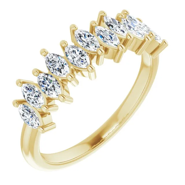 1.10 ct. Marquise Diamond Wedding Band