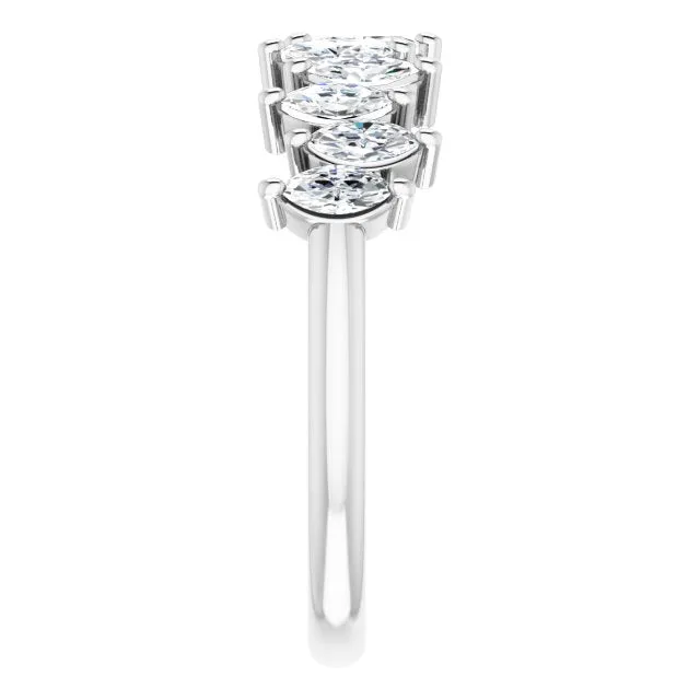 1.10 ct. Marquise Diamond Wedding Band