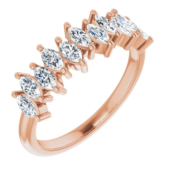 1.10 ct. Marquise Diamond Wedding Band