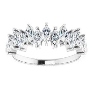 1.10 ct. Marquise Diamond Wedding Band
