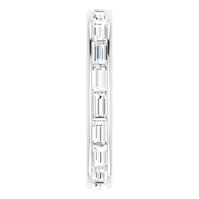 1.90 ct. Straight Baguette Diamond Eternity Band