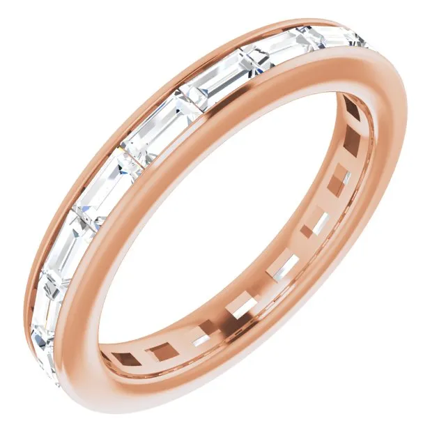 1.90 ct. Straight Baguette Diamond Eternity Band