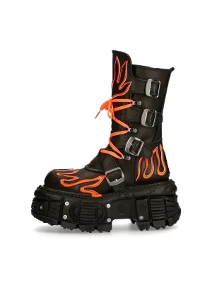 2024 New Women Versatile Retro Dark Punk Style Motorcycle Boots