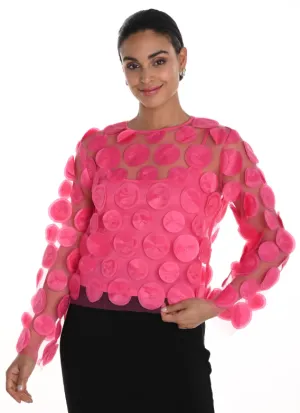 258745U - Layered Circles Top w/ Cami