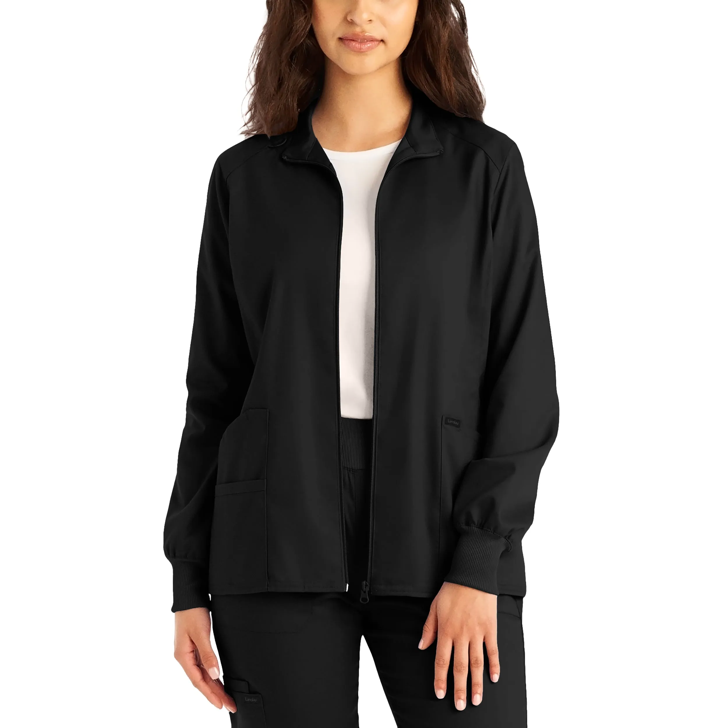 3-Pocket Scrub Jacket