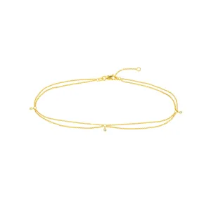 3.00pt Diamond Drape Anklet