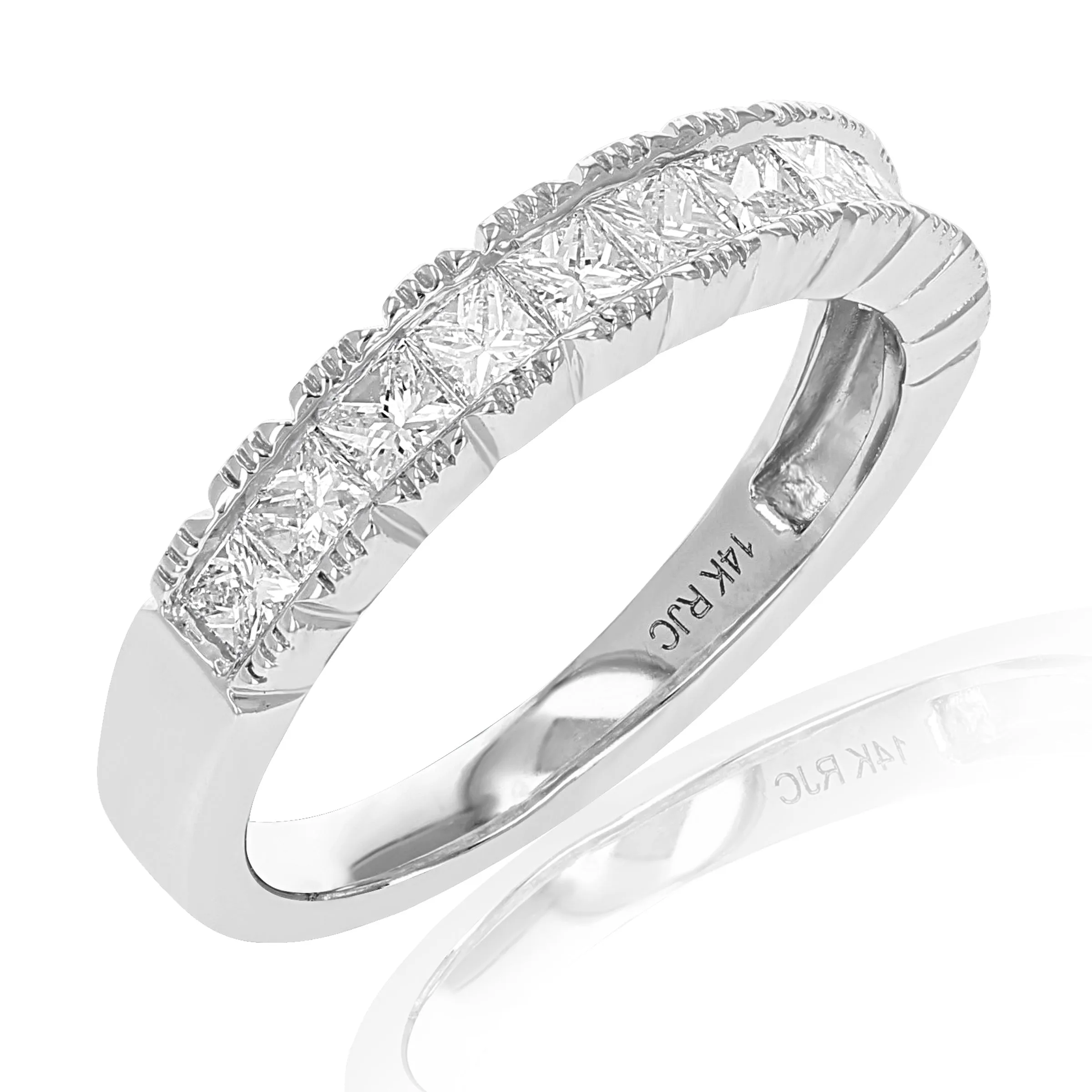 3/4 cttw Diamond Wedding Band in 14K Gold