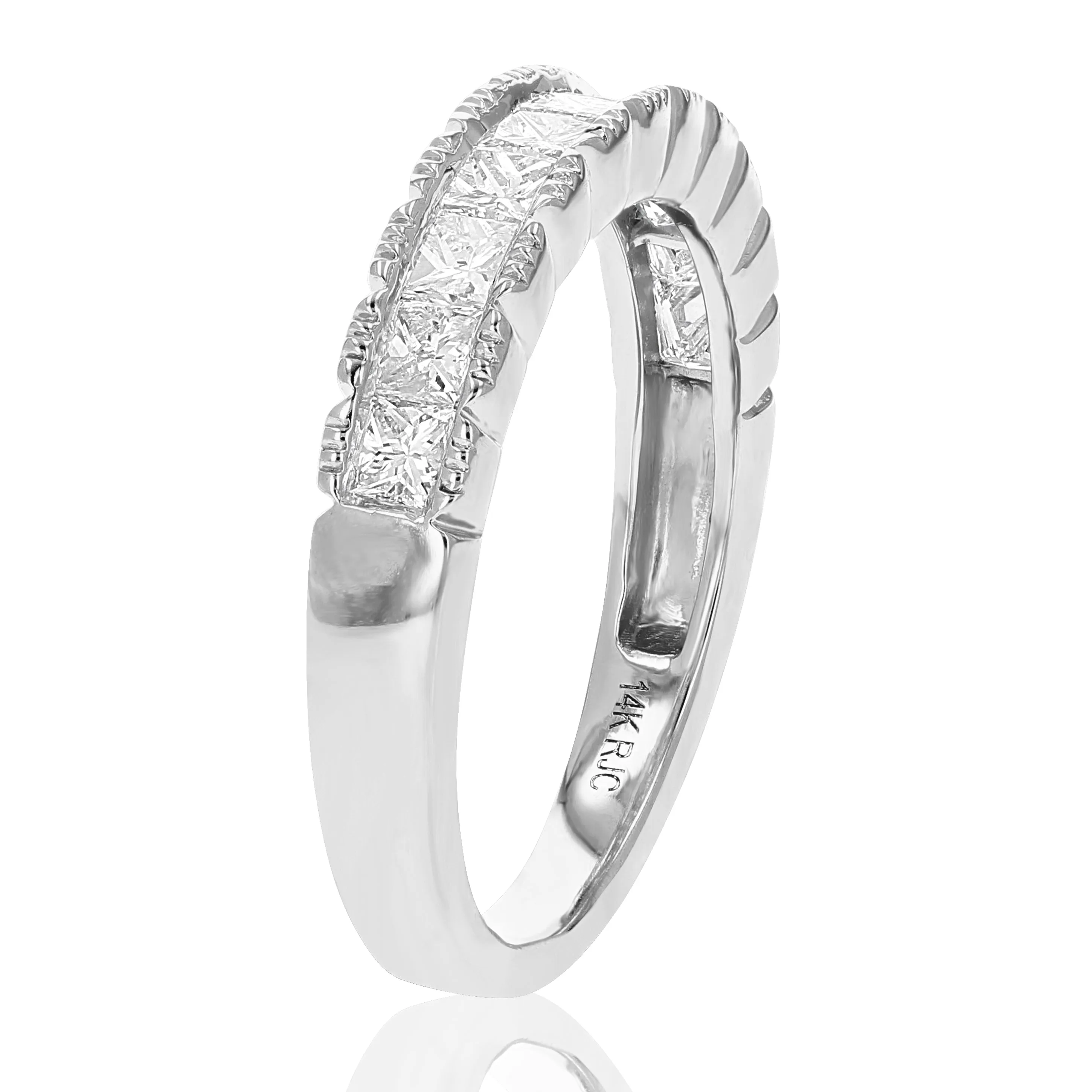 3/4 cttw Diamond Wedding Band in 14K Gold