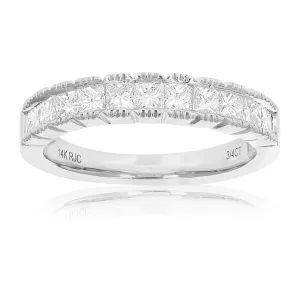 3/4 cttw Diamond Wedding Band in 14K Gold