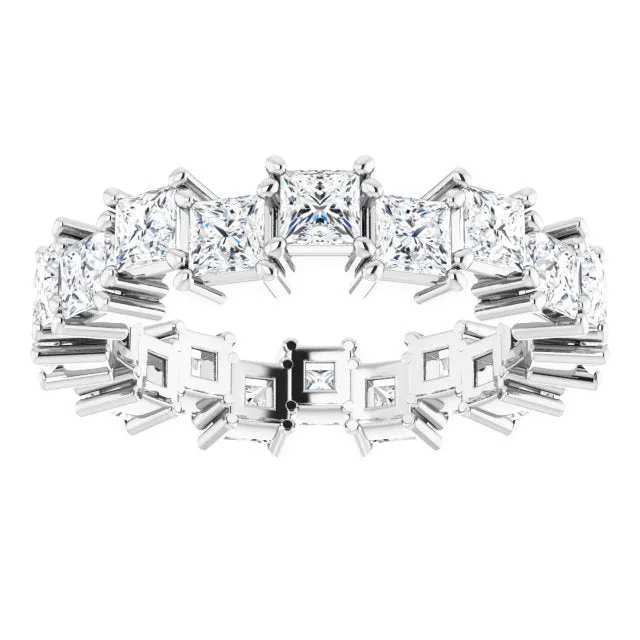 3.60 ct. Princess Diamond Eternity Band