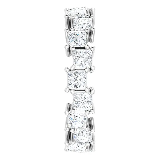 3.60 ct. Princess Diamond Eternity Band