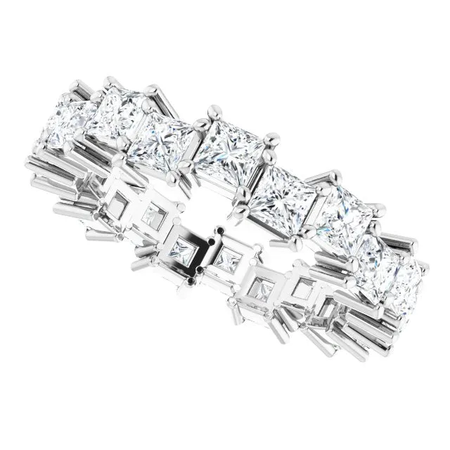 3.60 ct. Princess Diamond Eternity Band