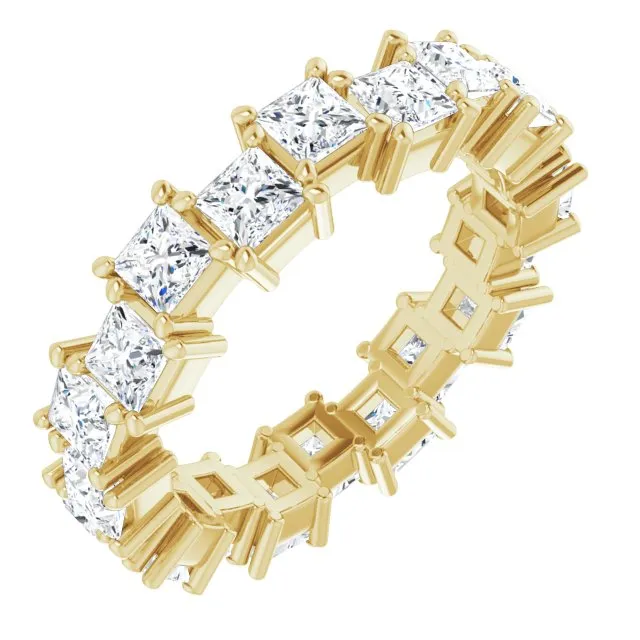 3.60 ct. Princess Diamond Eternity Band