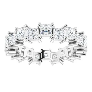 3.60 ct. Princess Diamond Eternity Band