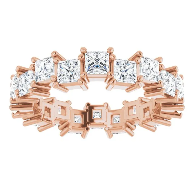 3.60 ct. Princess Diamond Eternity Band