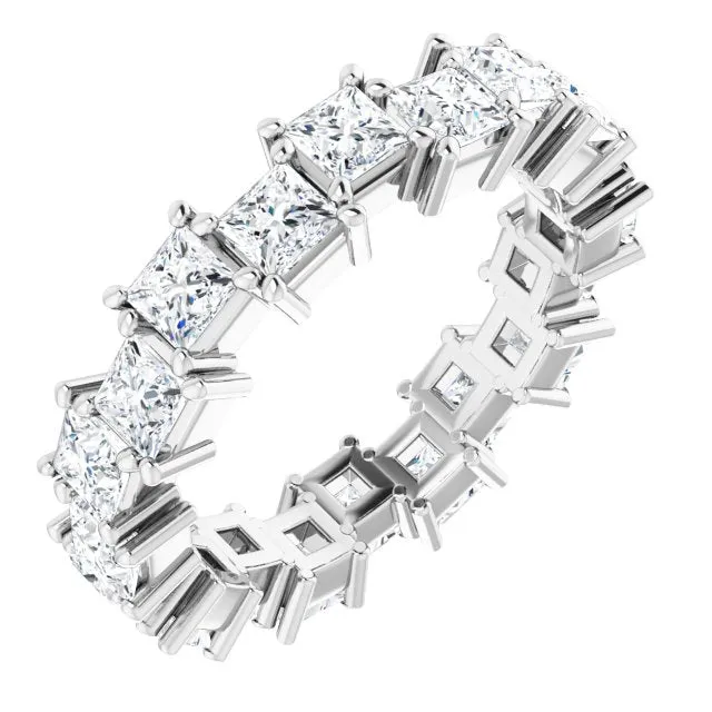 3.60 ct. Princess Diamond Eternity Band