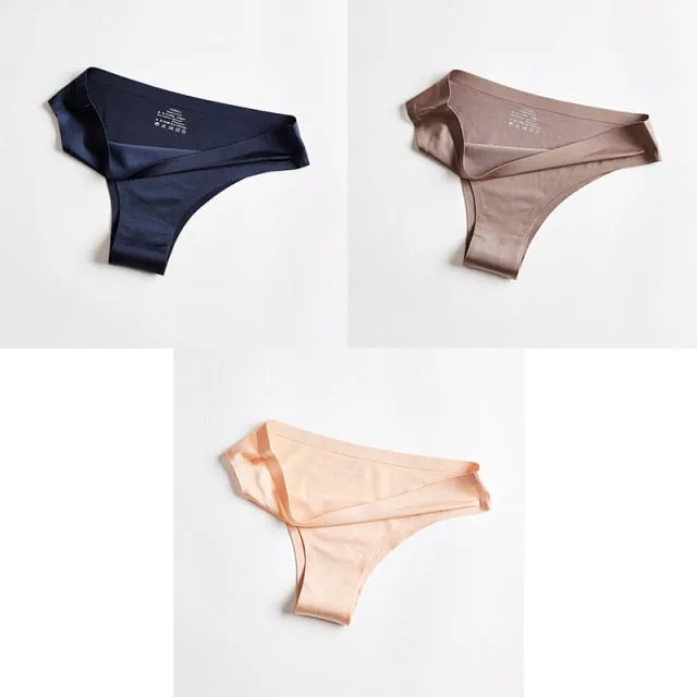 3PCS/Set Women's V String Thong Panties