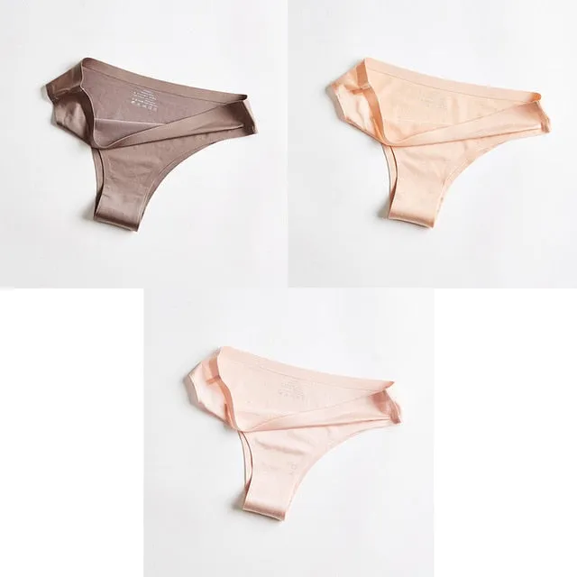 3PCS/Set Women's V String Thong Panties