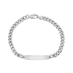 5mm Cuban Link ID Bracelet