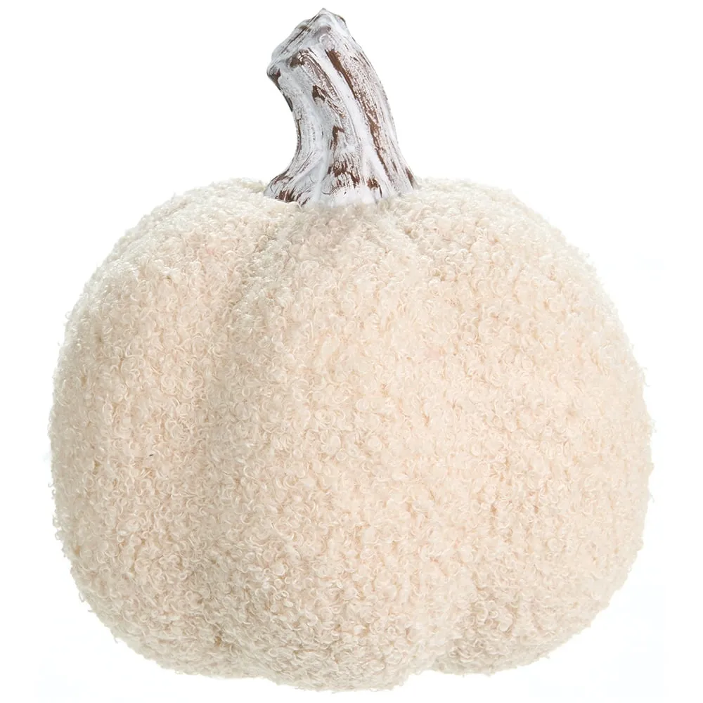 7" FUR PUMPKIN