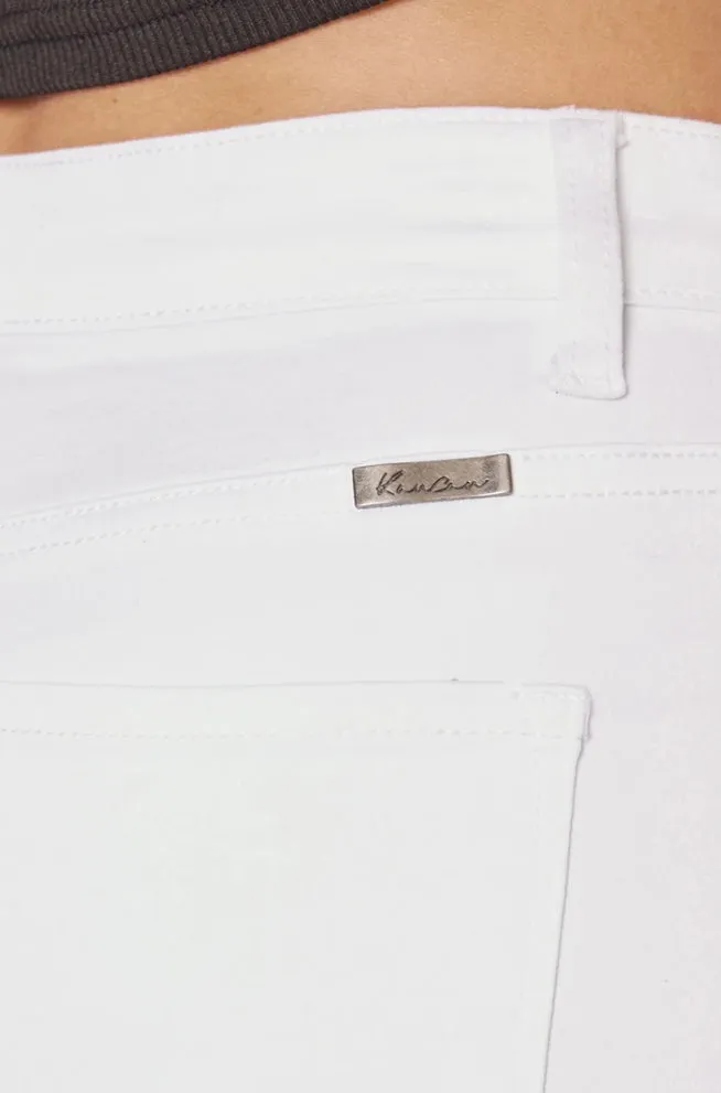 Abby White High Rise Skinny Jeans