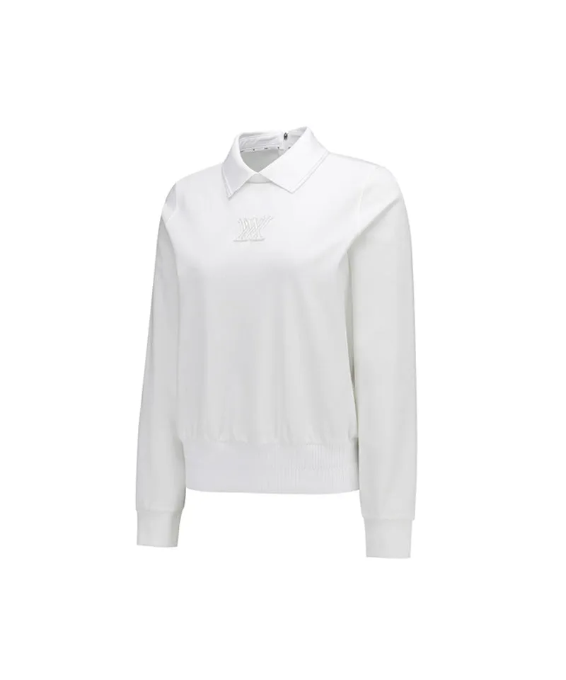 ANEW Golf Women's Stitch Point Long T-Shirt - Ivory