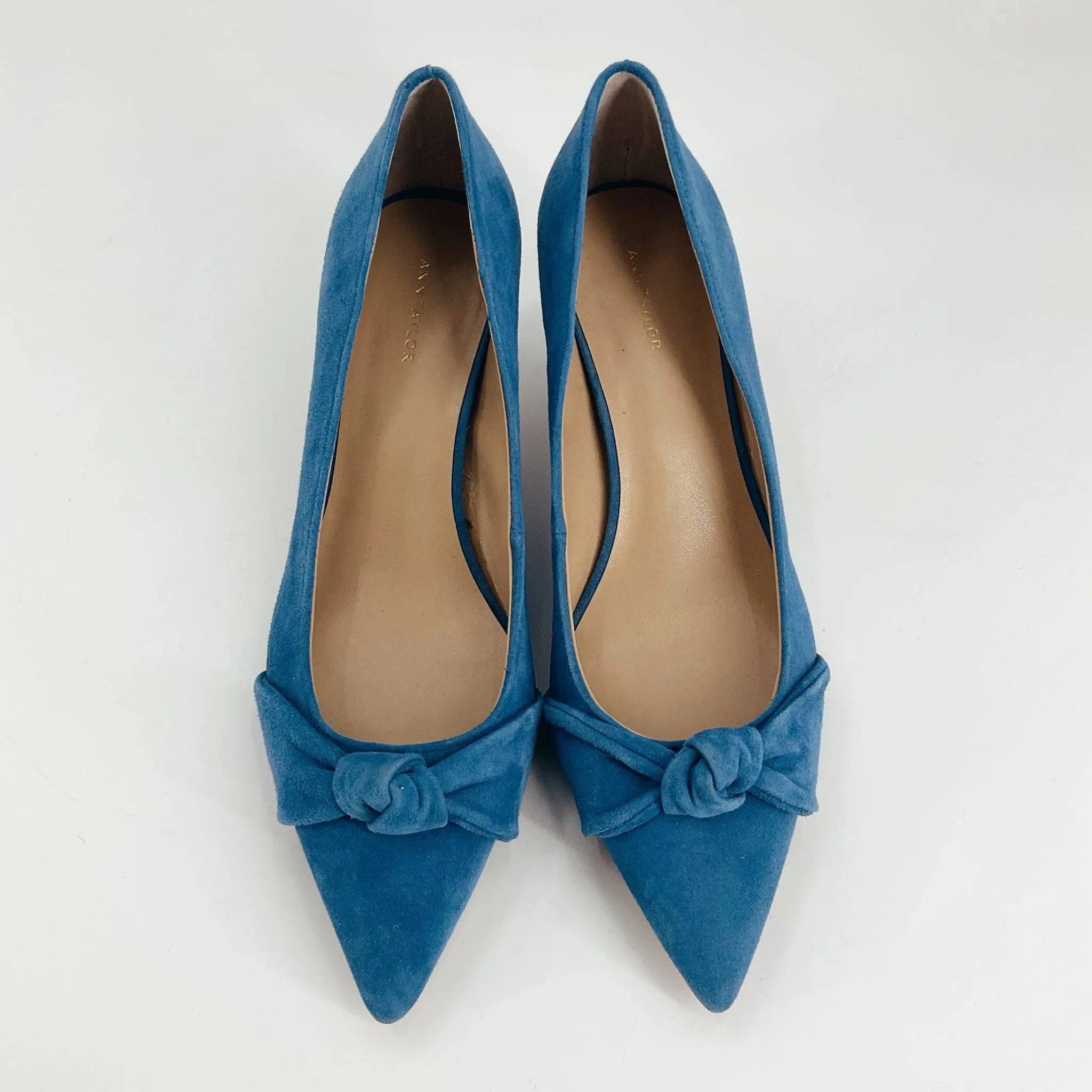 Ann Taylor – Blue Knotted Heels - Size 8