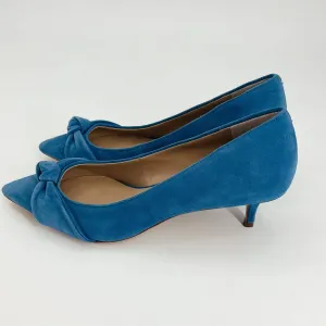 Ann Taylor – Blue Knotted Heels - Size 8