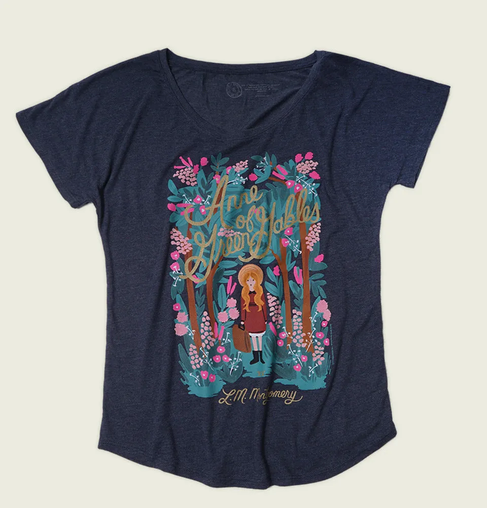ANNE OF GREEN GABLES Women's Relaxed Fit Dolman