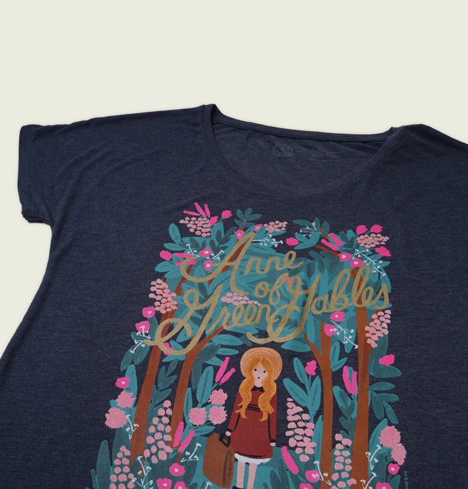 ANNE OF GREEN GABLES Women's Relaxed Fit Dolman