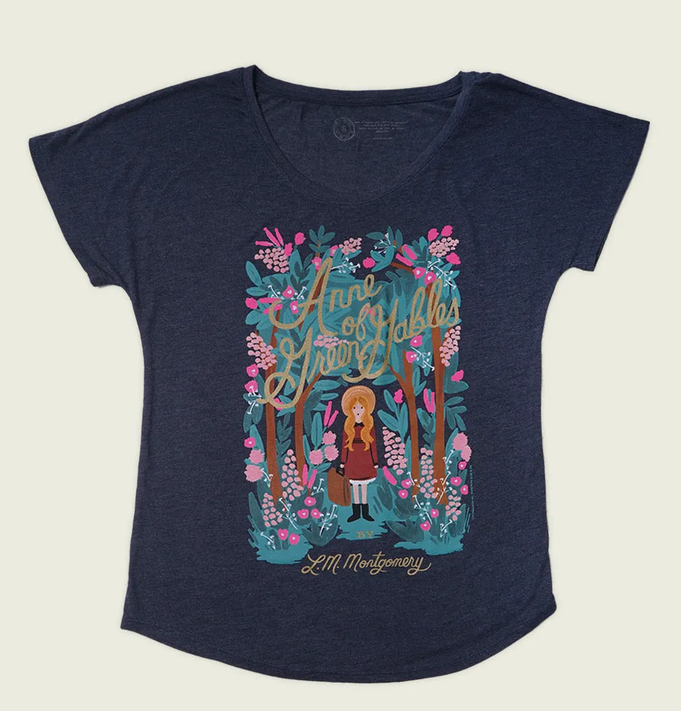 ANNE OF GREEN GABLES Women's Relaxed Fit Dolman