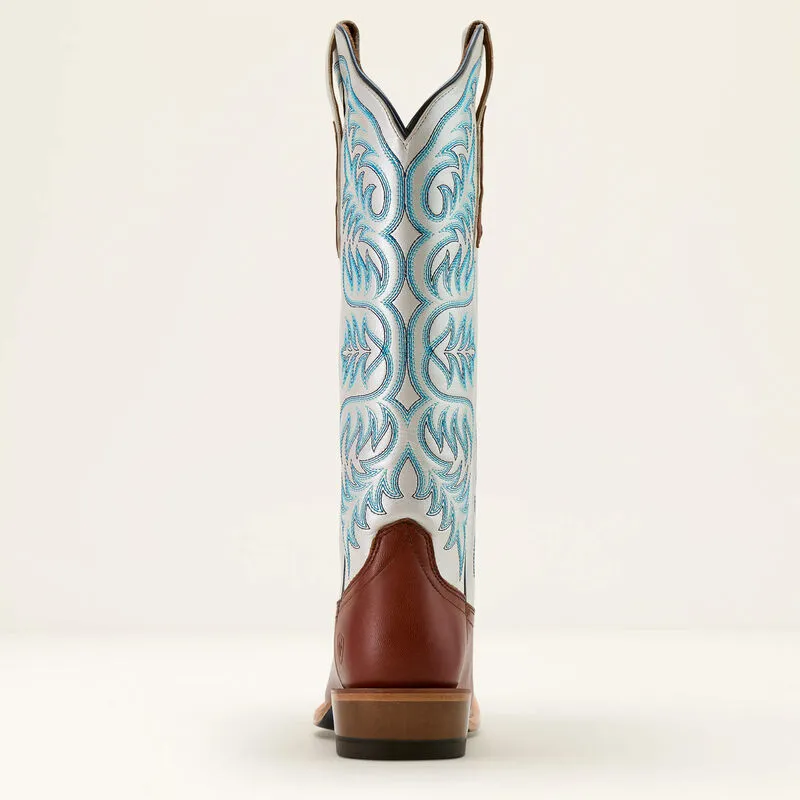 Ariat Women's Futurity Blanche Dark Conganc/Pearly White Boot 10061329