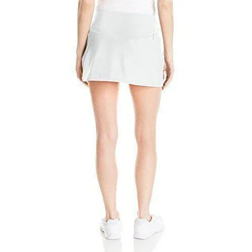 ASICS Women's Athlete Skort, Real White, Large