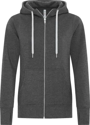 ATC™ ESACTIVE® Women's Full Zip Hoodie Charcoal Heather