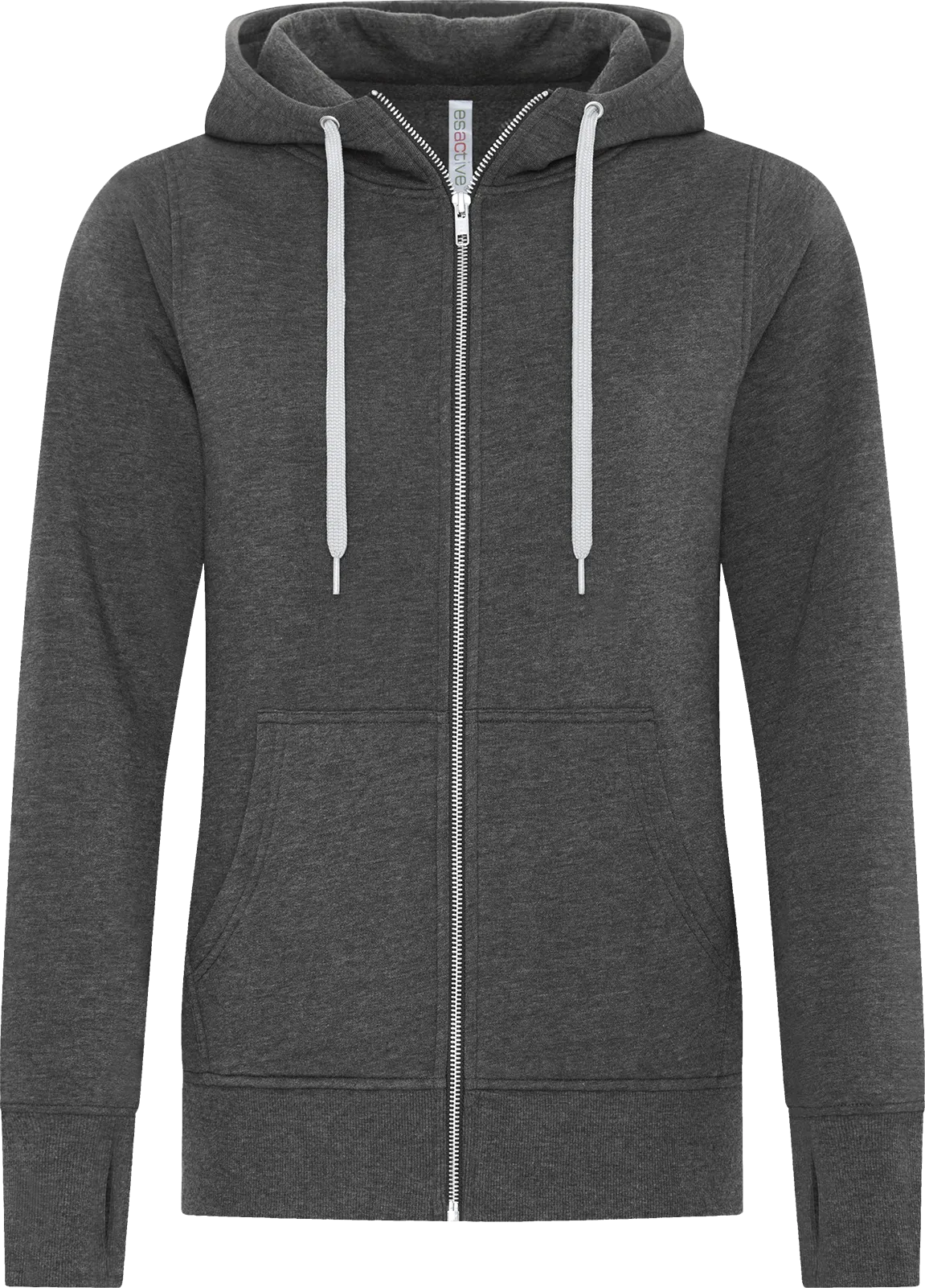 ATC™ ESACTIVE® Women's Full Zip Hoodie Charcoal Heather