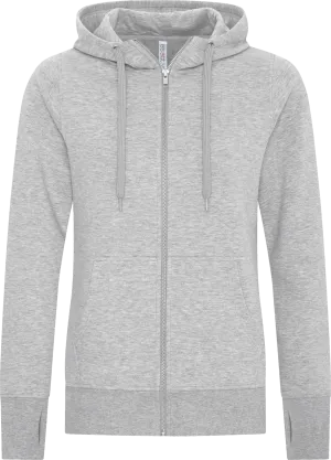 ATC™ ESACTIVE® Women's Full Zip Hoodie Grey Heather