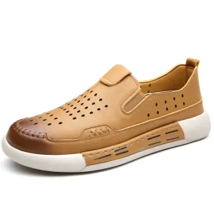 AtemLeder Loafer Schuhe von LuxusMann