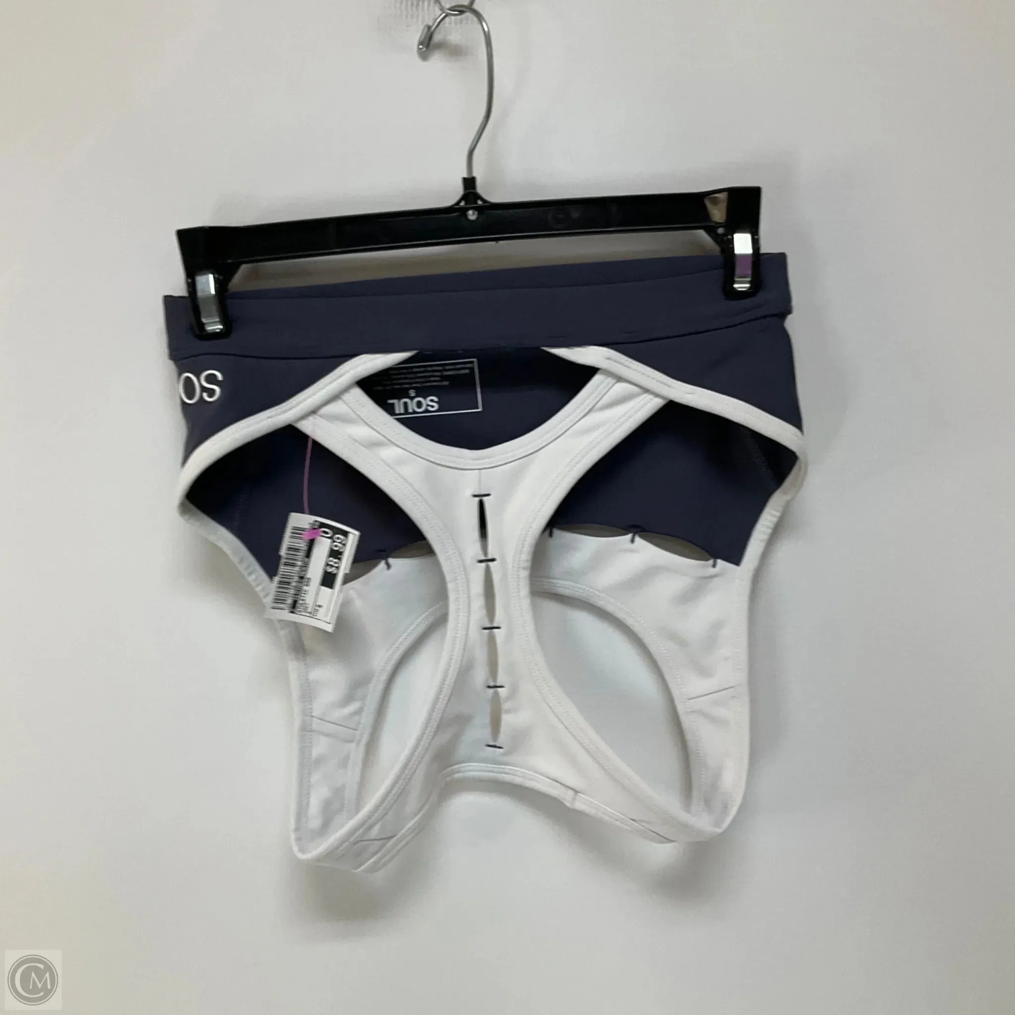 Athletic Bra By Clothes Mentor In Grey, Size: S