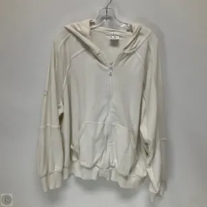 Athletic Jacket By Aerie In White, Size: Xl