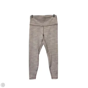 Athletic Leggings By Lululemon In Purple, Size: 10