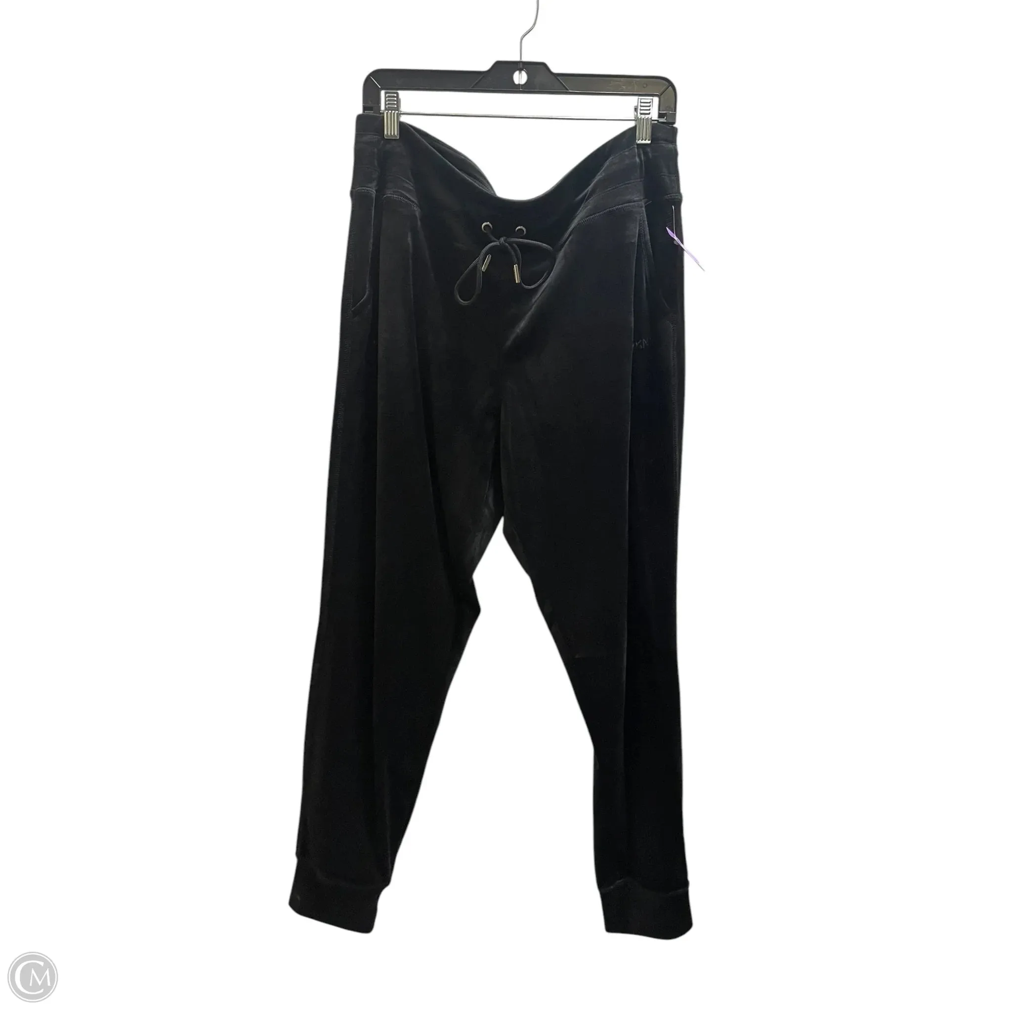 Athletic Pants By Dkny In Black, Size: L