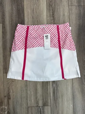 Athletic Skirt By Lady Hagen In Pink & White, Size: 8
