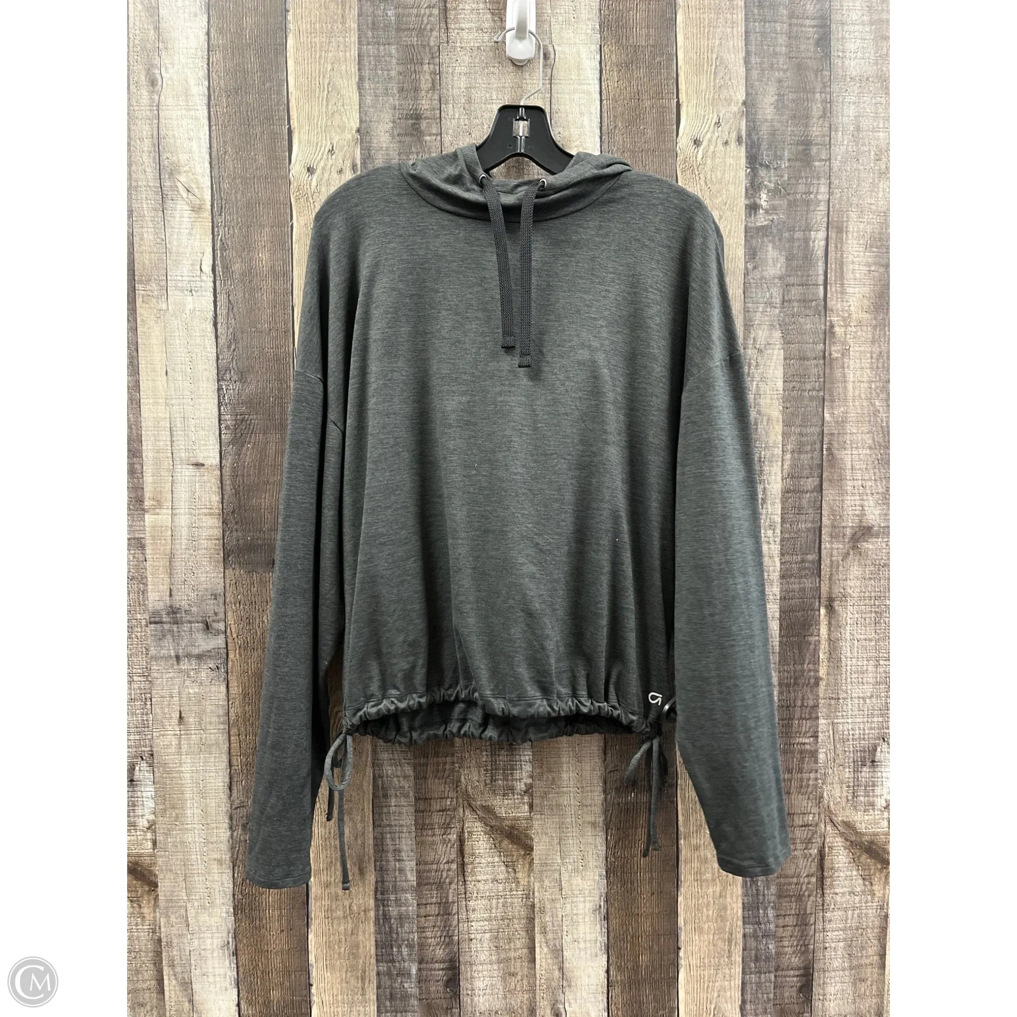 Athletic Sweatshirt Hoodie By Gapfit In Black, Size: M