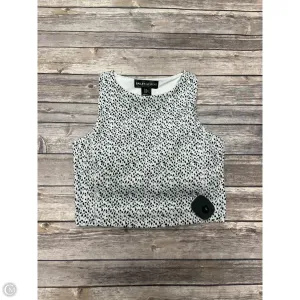 Athletic Tank Top By Cmb In Black & White, Size: Xs