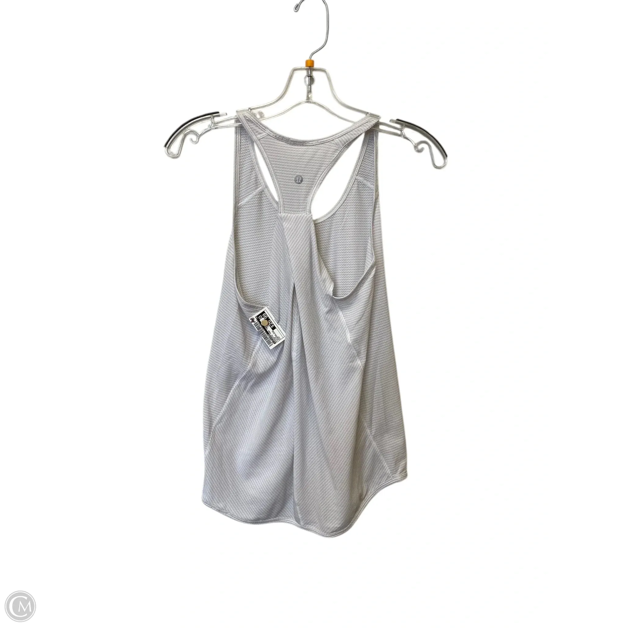 Athletic Tank Top By Lululemon In White