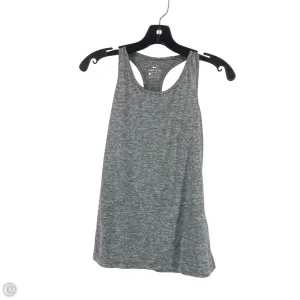 Athletic Tank Top By Nike In Grey, Size: Xs